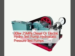 30kw pompe idrostatiche della prova di pressione idro della prova della pompa diesel o elettrica di 25MPa