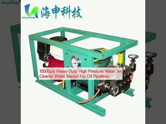 10000psi Pulizzatore ad alta pressione a getto d'acqua per tubi di petrolio