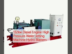 artificieri della pompa a getto ad alta pressione dell'acqua del motore diesel 132kw idro