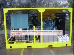 Lavatrice a getto d'acqua per tubi di scambiatori di calore 1600bar