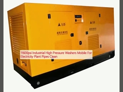 il cellulare ad alta pressione industriale delle rondelle 11600psi per i tubi della pianta dell'elettricità pulisce