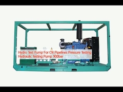 Pompa di prova idraulica per condotte petrolifere