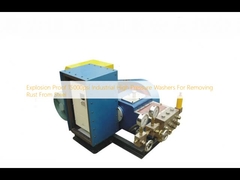 Rondelle ad alta pressione industriali protette contro le esplosioni 15000psi per l'eliminazione della ruggine dall'acciaio