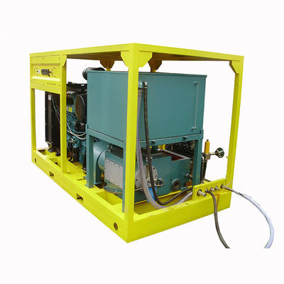 Jet Washing Machine ad alta pressione diesel 600bar per l'eliminazione della ruggine