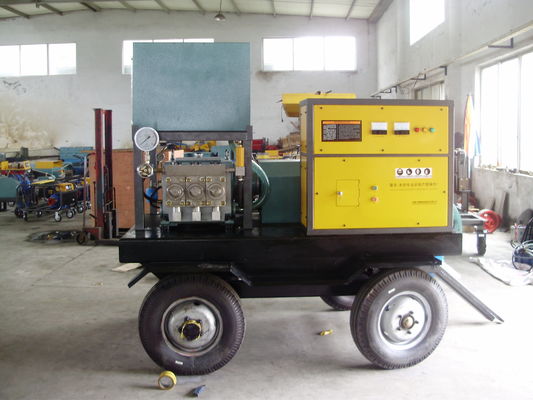 unità di prove ad alta pressione dell'idro pompa elettrica della prova di 15000psi 75kw per i tubi