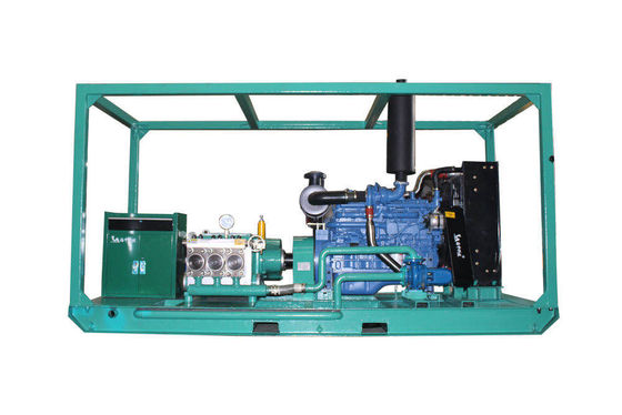 630Bar Industrial Water Jet Cleaning Machine Motore diesel