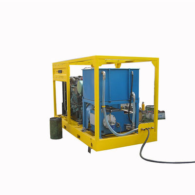 Pompe idrauliche di pressione montate rimorchio ad alta pressione industriale delle rondelle 90kw