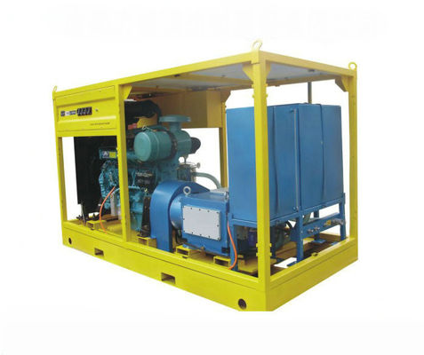 90 kW attrezzature per la spruzzatura idroelettrica macchina industriale per la pulizia a getto d'acqua per la strada