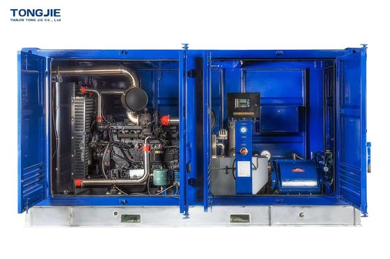 Pompa ISO9001 110KW della prova di pressione della conduttura dell'azionamento del motore diesel per le valvole di sicurezza