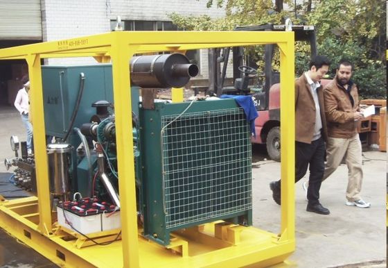 idro pompa idraulica dell'artificiere del pulitore ad alta pressione diesel portatile della rondella 20000psi