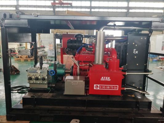 Pulitore ad alta pressione di zona 2 del motore diesel ATEX con la struttura di sollevamento di DNV protetta contro le esplosioni