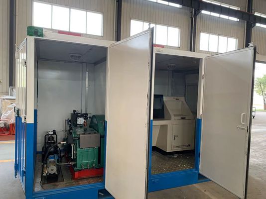 Pompa ad alta pressione automatica 700bar della prova del computer idro per le condutture