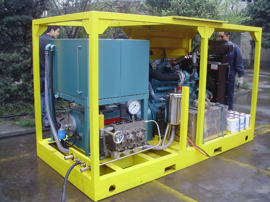 L'acqua ad alta pressione diesel Jet Cleaner Adjustable Pressure For canalizza la pulizia