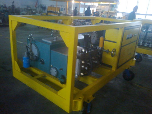 55kw 10000psi Industrial Water Jet Cleaning Machine Motore diesel azionato
