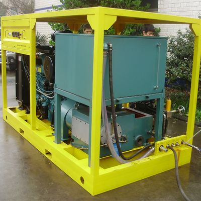 idro acqua industriale di brillamento Jet Cleaner Machine 800bar dell'attrezzatura 90kw