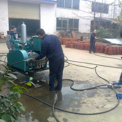 Macchina di pulizia a getto d'acqua da 150 kW a 450 bar