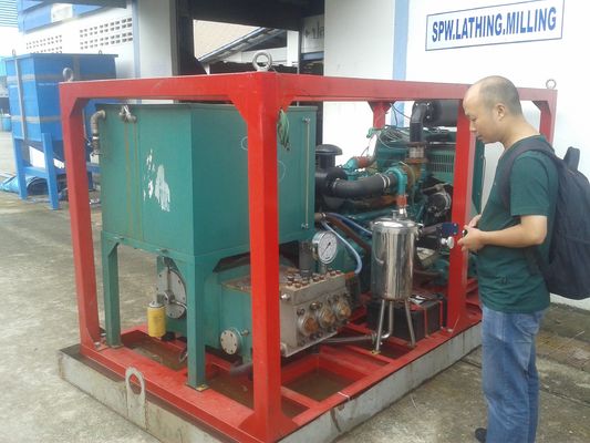 90kw 1500bar attrezzature per la spruzzatura idroelettrica macchina per la spruzzatura industriale