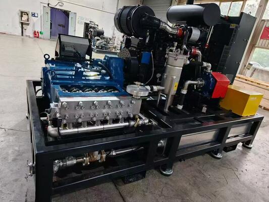 Macchina per idrosabbiatura con ossido di ruggine Hydro Blaster da 75 kW